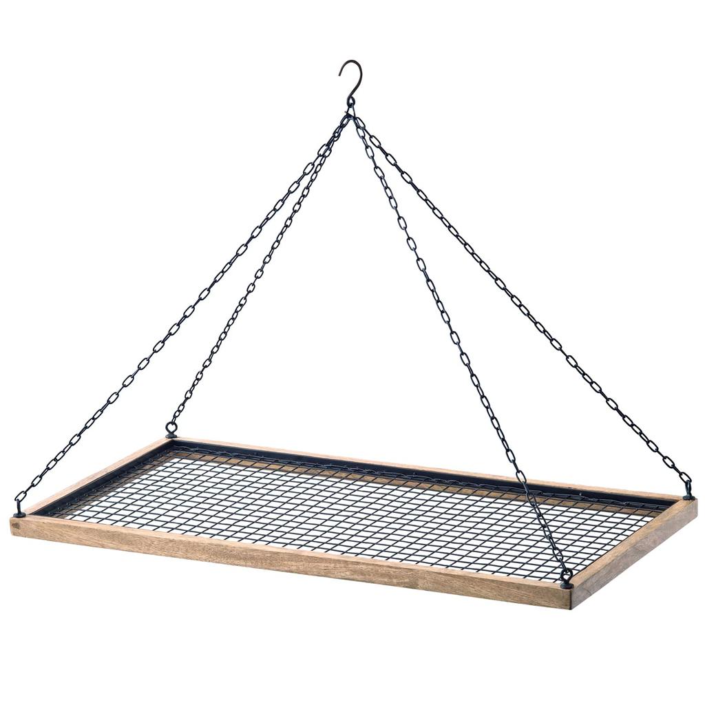 POSH LIVING Mesh W60 D30 41366 Hanger, Natural, Approx. H46.5(2)