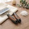 Pet Grooming Brush Hair Removal Comb for Dogs Cats Shedding Tool with Comfortable Handle and Durable Bristles for Efficient Fur Cleaning