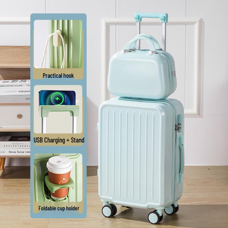 Smart Rechargeable Rolling Luggage