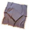Simple geometric silk scarf women's 71cm small square scarf imitation silk scarf shawl versatile triangular color matching headscarf headband