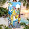 Large Beach Towel Quick Dry Absorbent Towel For Beach IndoorThe Simpsons