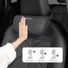 Car Headrest Neck Memory Foam Leather Headrest Accessories Car Hub Cap For Mercedes Benz AMG W214 W205 W204 W206 W213 W212 W211 DC1 
