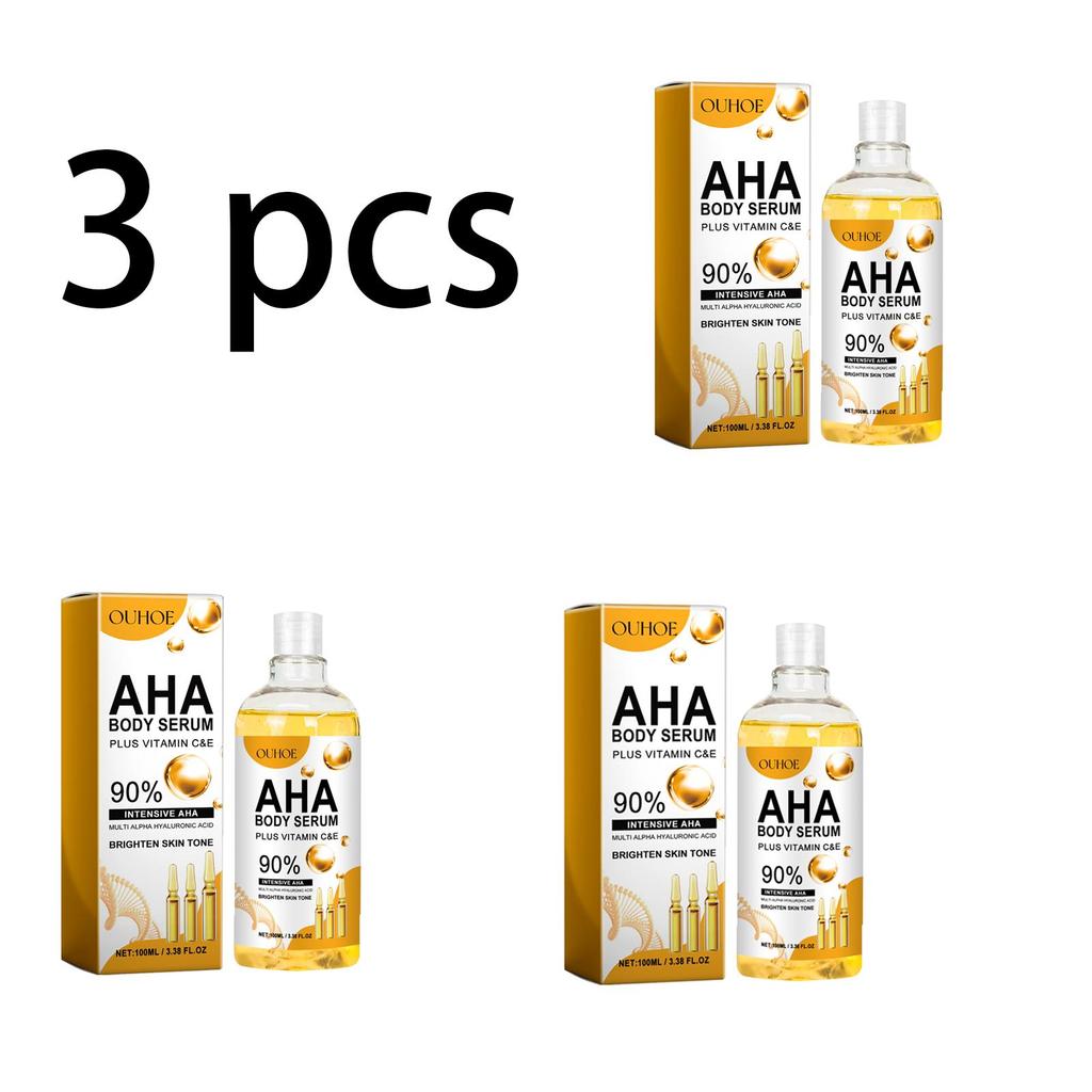 OUHOE Fruit Acid Facial & Body Serum Series Hydrates & Moisturizes Nourishes & Brightens Fades Dark Spots Suitable for Whole Body 100ml