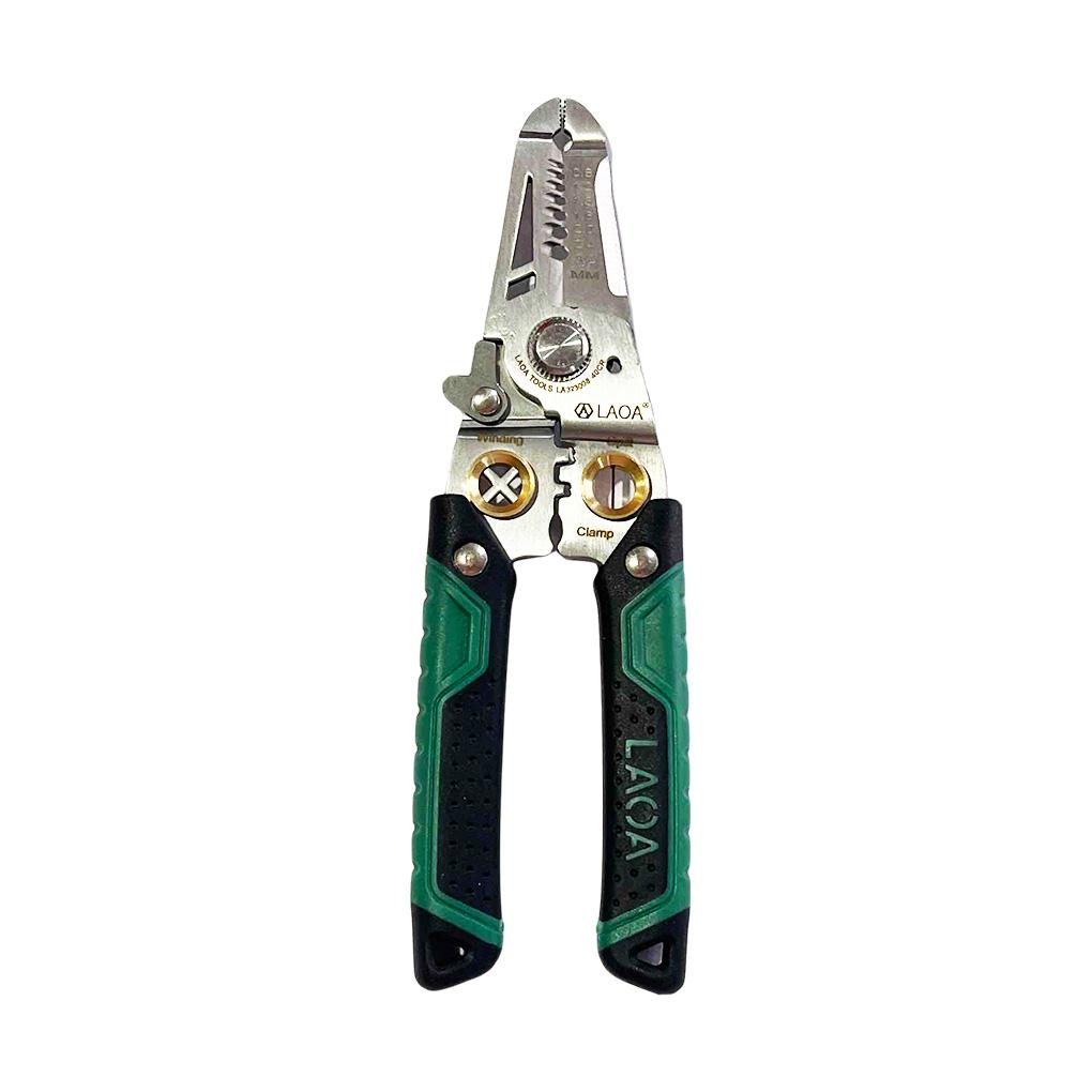 

Heavy Dual Wire 8 Electric Stripper 8 In Wire Tester In Electric Foldable Wire Stripper Tester For Profesonals In 8-in-1 wire stripper