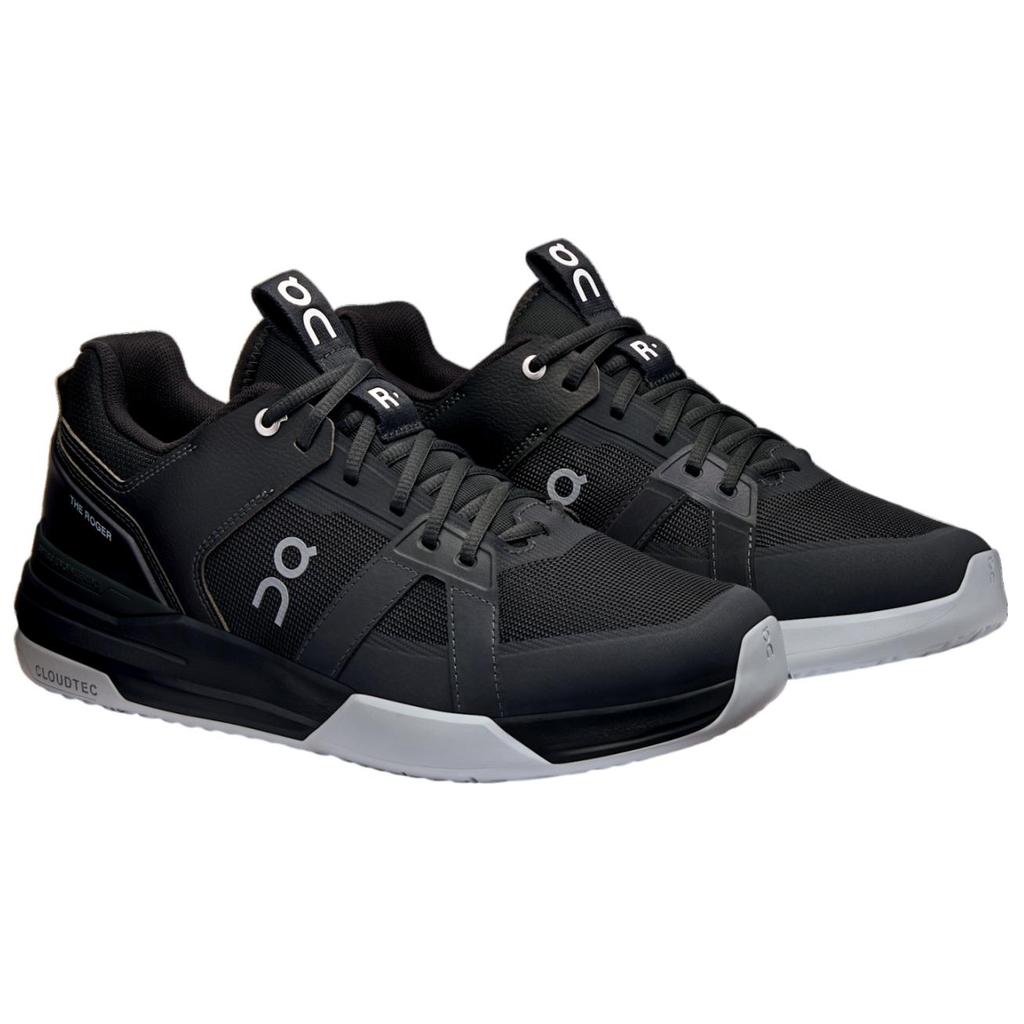 ON The Roger Clubhouse Pro Black Glacier Men Sneakers 3MD30030777