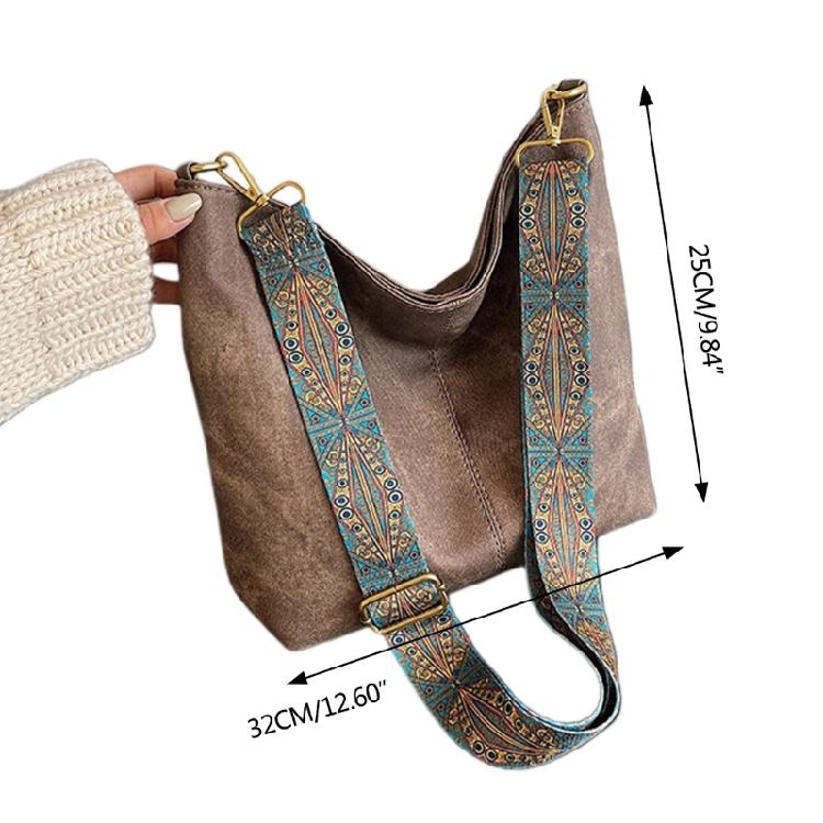2023 NEW Vintage Shoulder Bag Casual Crossbody Bag for Women Girl Bucket Bag