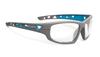 Rudy Project AIRGRIP Sports Sunglasses for Road and Includes Gray Matte Frame with Photo Clear Lens Bikes, Cycling, Marathons, Jogging, Triathlons,