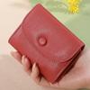 Zipper Women's Wallet Pu Leather Mini Coin Purse Unique Card Holder  Gift