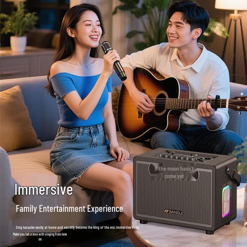 SANSUI SK360 Portable Bluetooth Karaoke Speaker (CN Version)