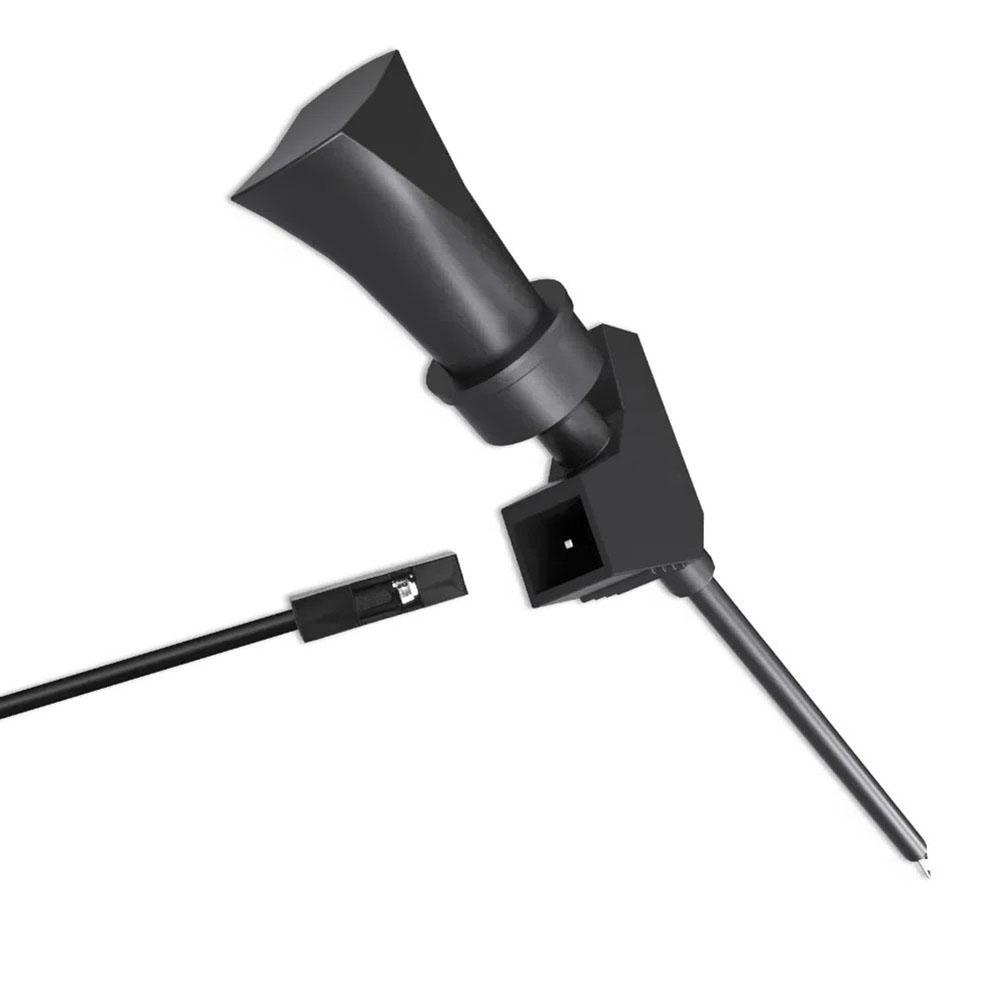 Excellent Contact Performance MCX Connector Oscilloscope Clip Black Red Oscilloscope Probe 1 1 Attenuation Ratio
