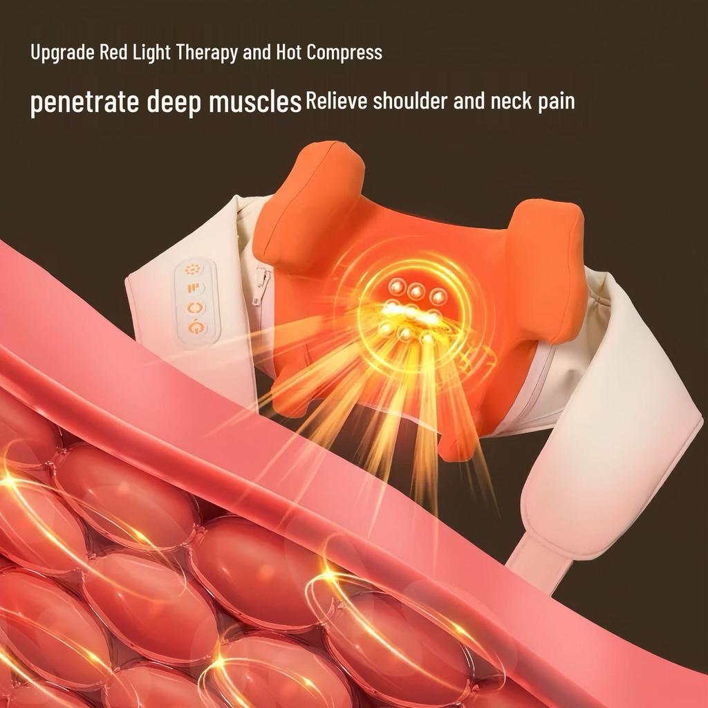 Cross-border Multifunctional Heated Neck and Shoulder Massager