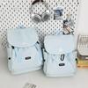 Trendy Cross-Border Color-Block Backpack – Large & Small Sizes for Casual Travel