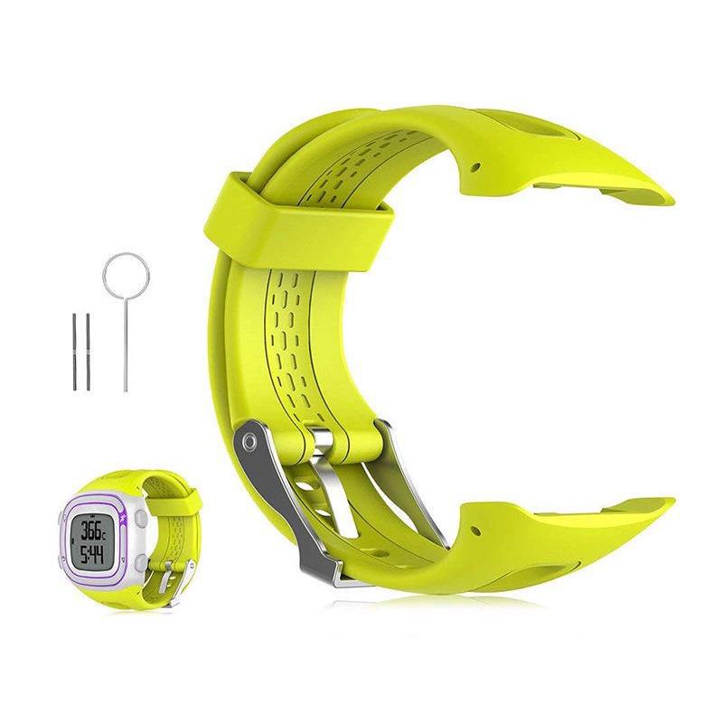 

Силиконовый ремешок для Garmin Forerunner 10/15 Women s (G3) strap лаймовый