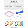 Girls Birthday Gift Handmade Diy Cloth Wallet Rainbow Weaving Loom Elastic Rope Kids Educational Toy