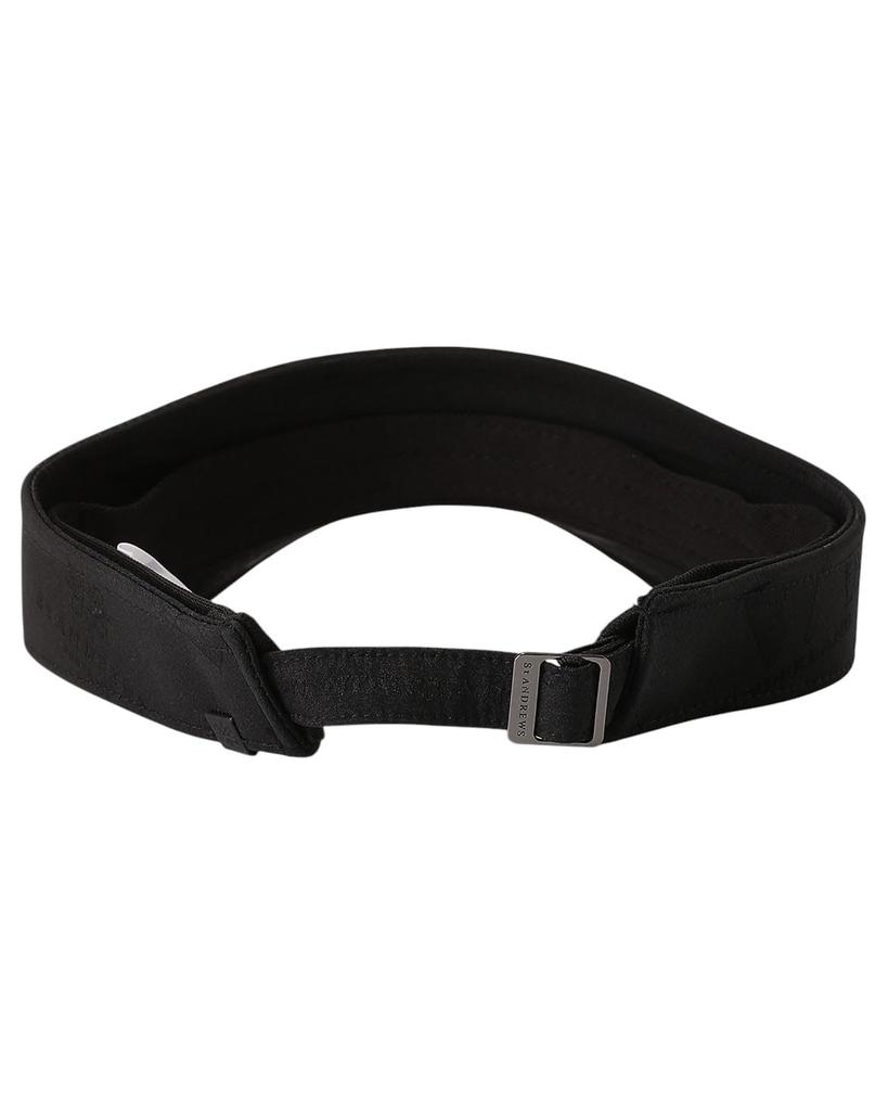 [St. Andrews] Unisex Sun Visor (Concept Pattern)  Golf Hat  042-5187302 010Black FR