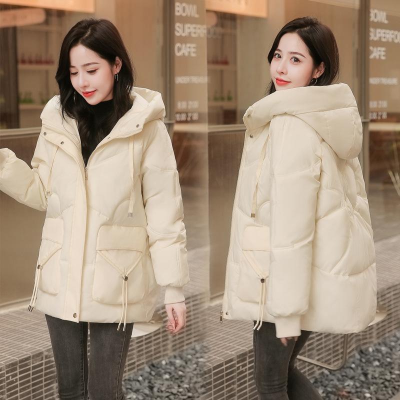 Пуховик женский короткий стиль осень-зима новый корейский стиль свободный и универсальный — фото 3