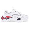 Fila Electrove Leather Retro Comfortable Versatile Low-Top Dad Shoes Women Sneaker White Red Black 5RM01250-125