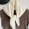 Breathable Triangular Scarf Warm Women Shawl Fashion Wool Knitted Scarf  Winter