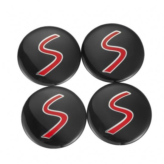 

52 мм колпачок ступицы колеса, наклейки на обод шины для BMW Mini Cooper One S JCW R55 R56 R60 R61 F54 F55 F60 Countryman S 4pcs