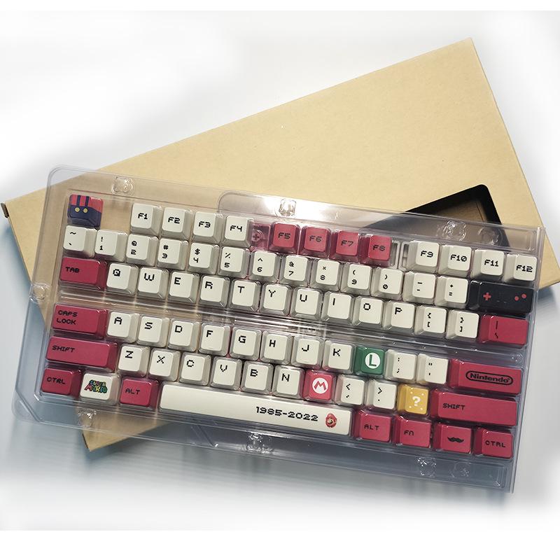 

Текст Чжуинь Сублимированные PBT Персонализированные Колпачки Клавиш, 133 Клавиши для Механических Клавиатур