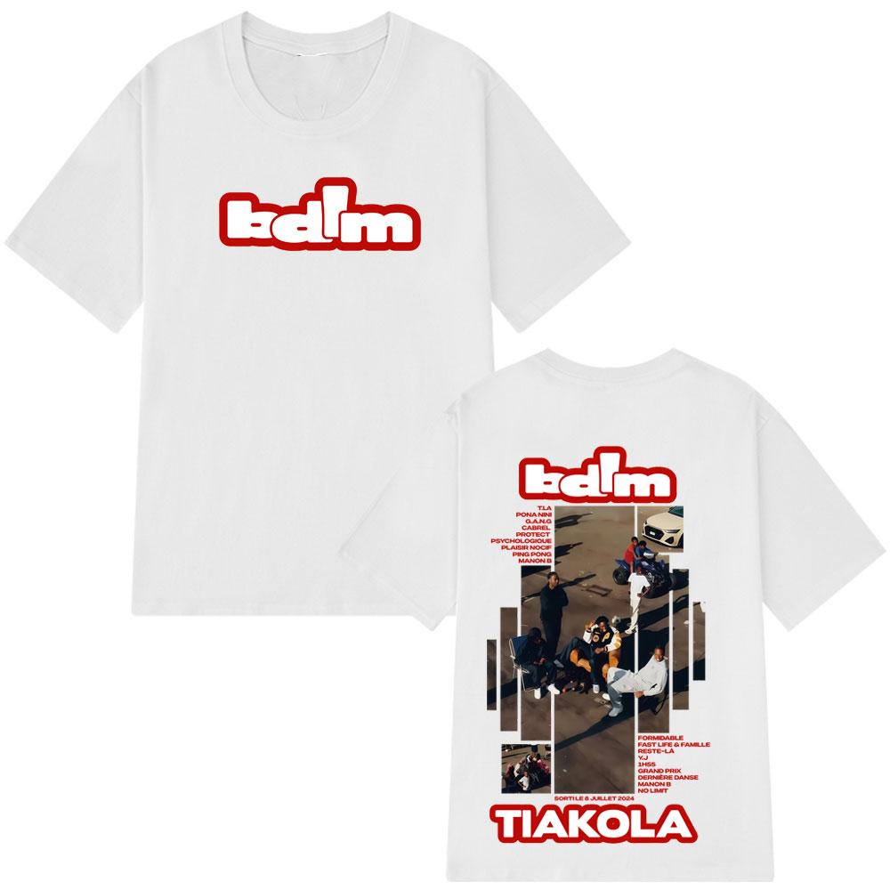 BDLM Tiakola Fashion Graphic Tshirt Men Women Shortsleeved Gothic Punk Casual Cotton Tshirts Loose Cotton Harajuku Tshirts