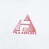 Fila Explore Pullover Solid Short Sleeve Regular T-Shirt Women Tops A11W627101F-WT