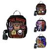 Large Capacity Five Nights At Freddy's 3d Printed Insulated Lunch Bag For Versatile Use