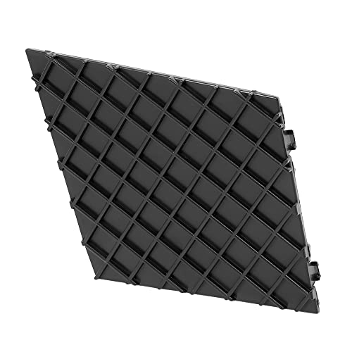 

A ABSOPRO Front Grill Kidney Grill Radiator Grill Bumper Grill Grille Car Left Side 51117897186 Compatible with BMW 525i 2004-2007 Black