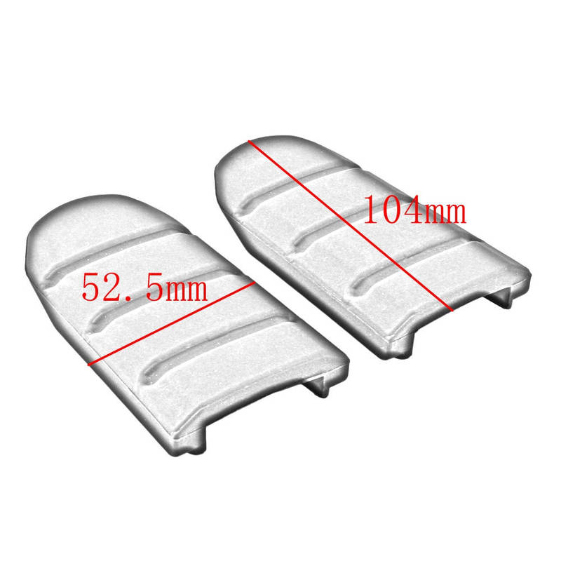 1Pair Motorcycle Front Rear Driver Foot Rest Pedal Pads Footpeg For Honda Gold Wing GL1800 GL 1800 2018 -2024