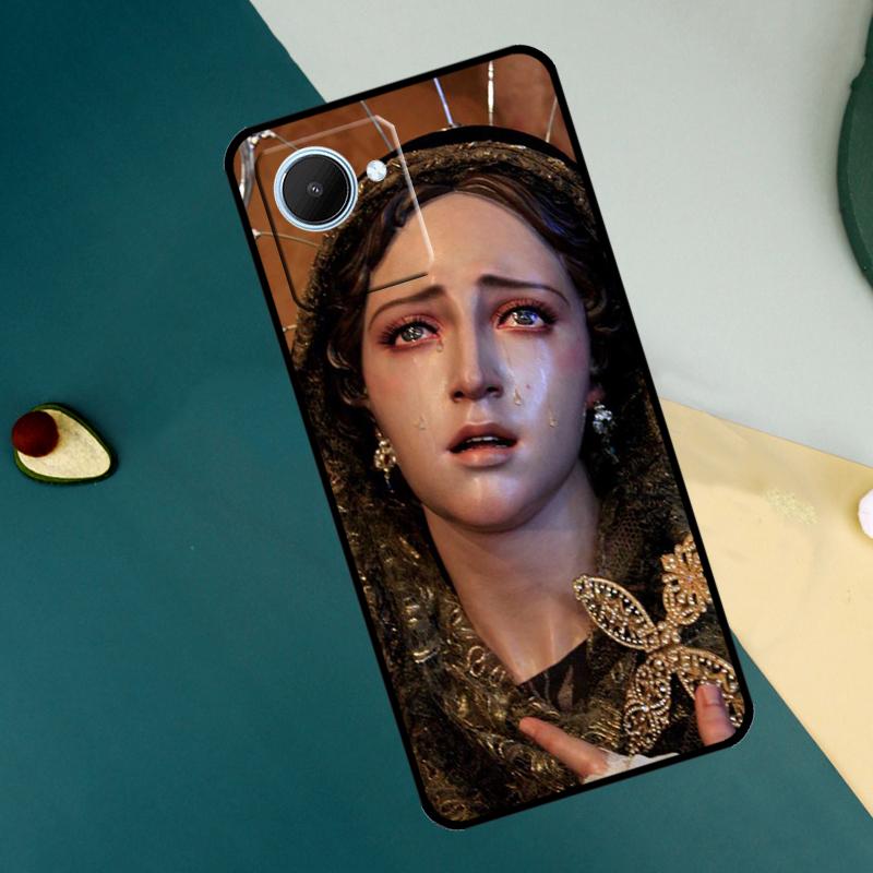 

Holy Mother Virgin Mary Christian For Realme C67 C53 C55 C75 C71 C61 C33 C63 C51 C65 11 12 13 14 15 Pro Plus GT6 GT7 Pro Case Realme C67 4G