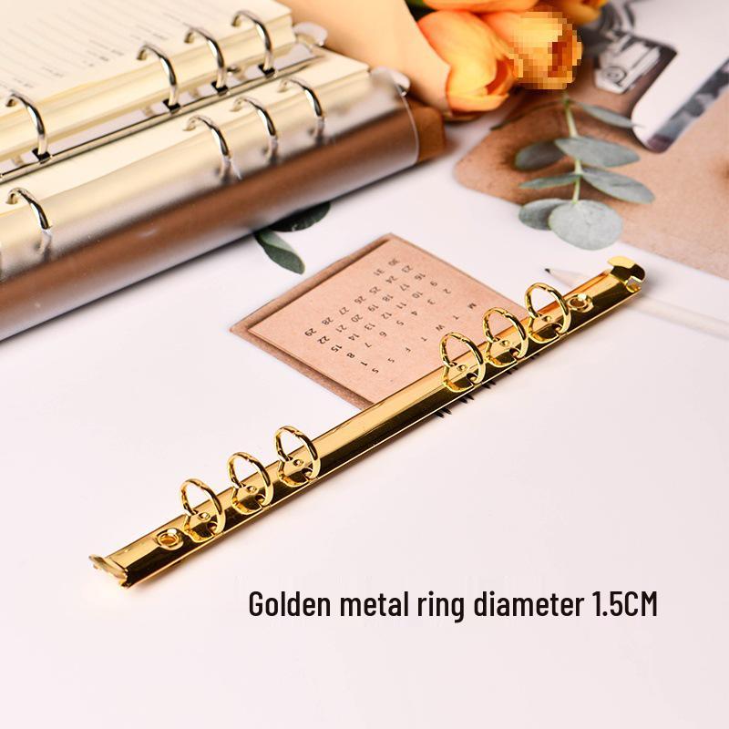 A5 Metal Binder with Removable Rings for Students and Office Use