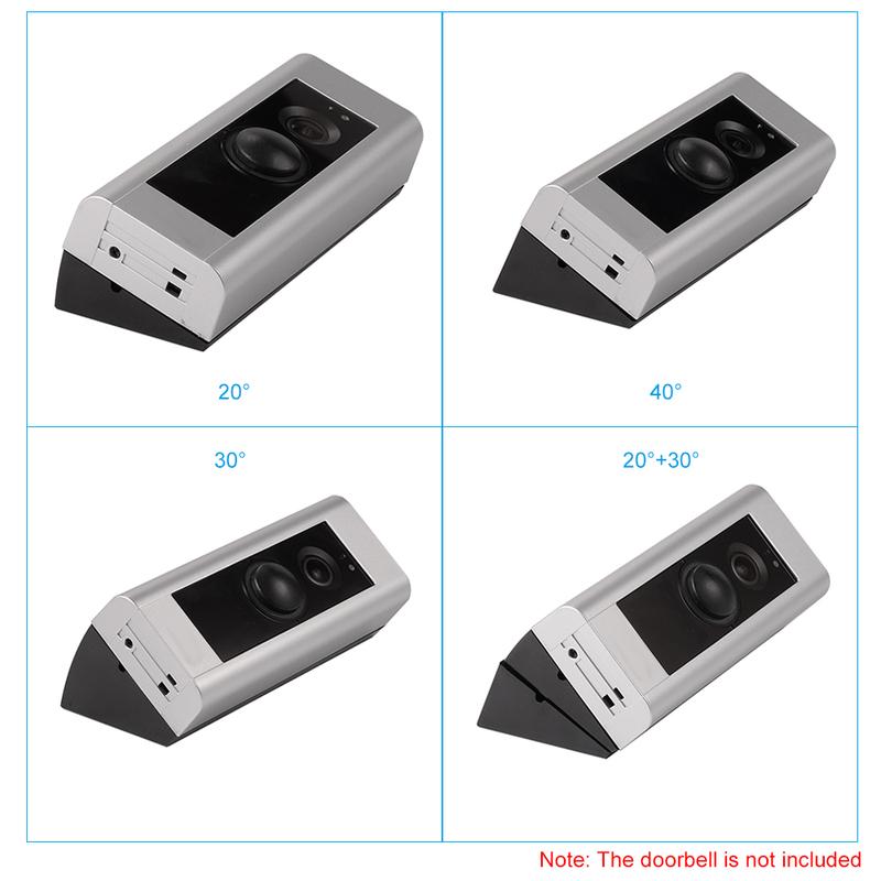 Soporte de Ángulo Ajustable Soporte para Timbre para Ring Video Doorbell Pro Más Opciones de Ángulo para Videotimbre