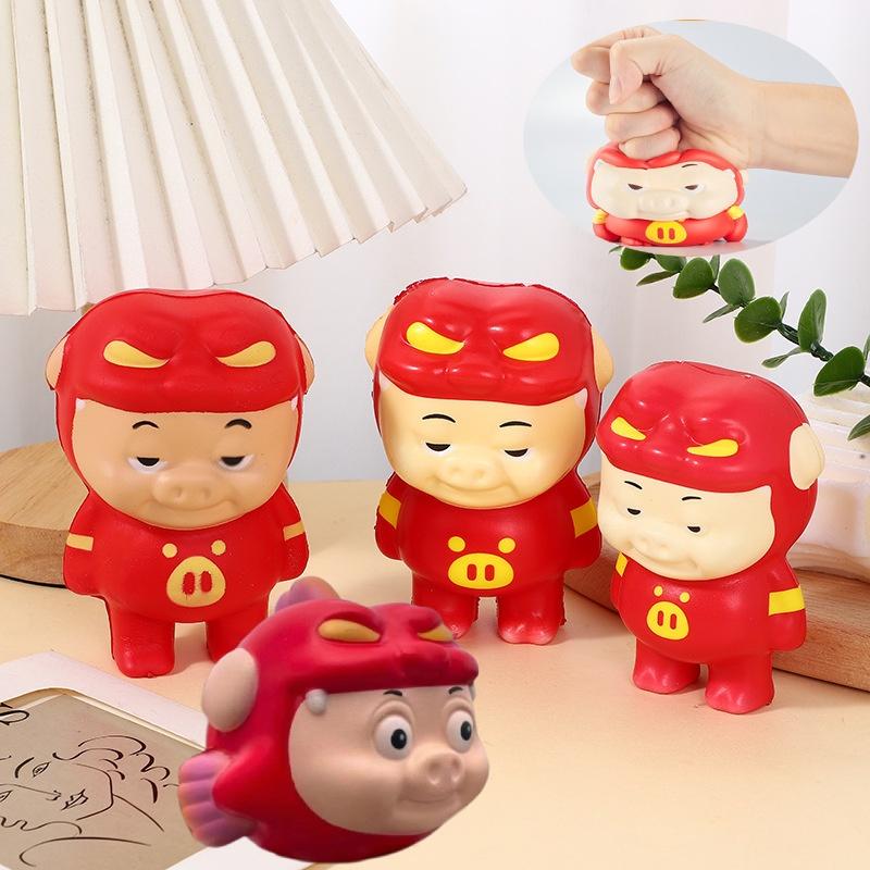 Changzhou Ggbond Genuine Piggy Squishy Stress Relief Toy For Kids Cute Figure Desktop Decoration