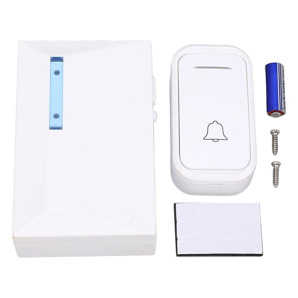 Wireless Doorbell 262ft 80m Operating Range 38 Ringtones 4 Volume Levels Doorbell Ringer With Mute Mode for Home