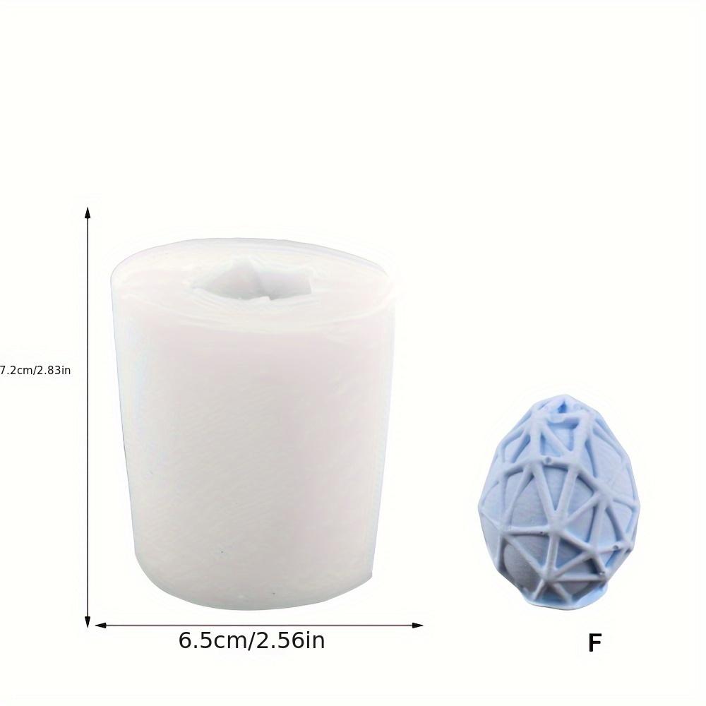 Multiple Egg Silicone Candle Mold Easter Egg Silicone Mold DIY Aromatherapy Gypsum Hand Soap Mold Household Products