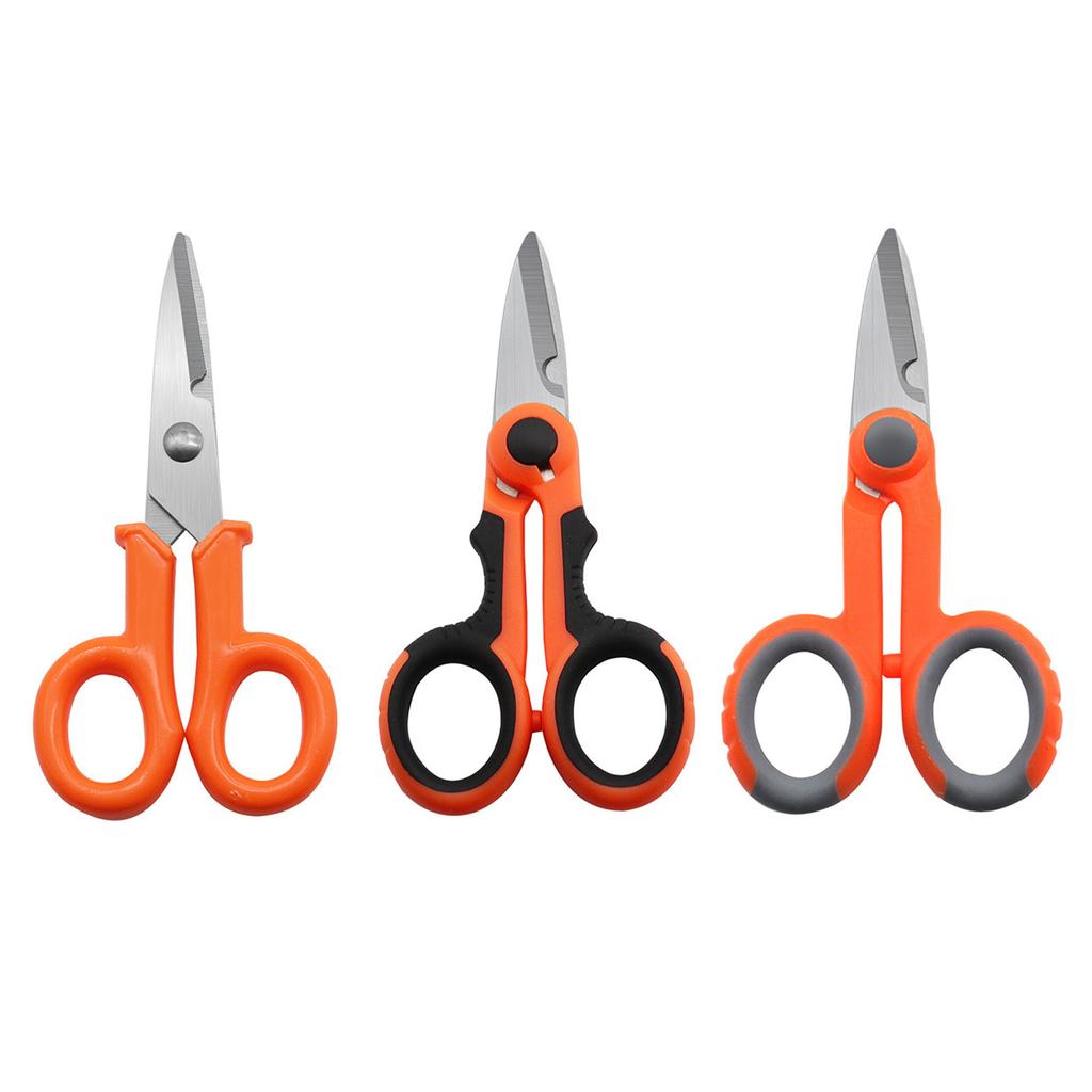 Professional Fishing Shears Fishing Braided Line Scissors with Non-Slip Grip Multifunction Heavy Duty Fishing Scissor