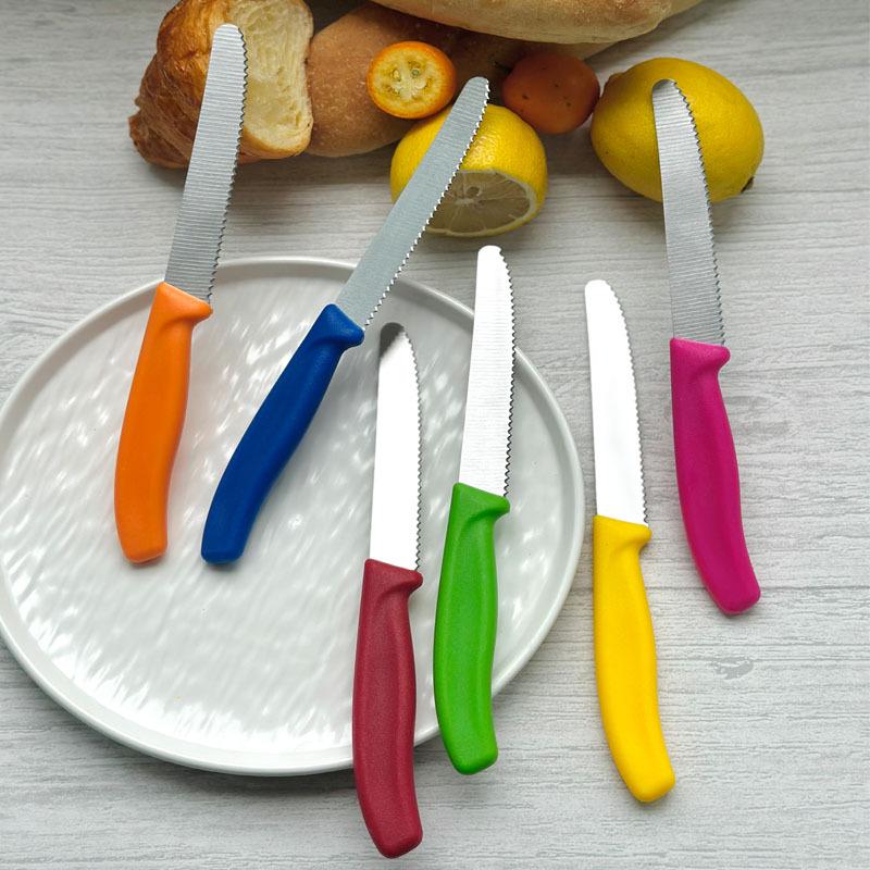 Obst- und Gemüseschäler aus Edelstahl mit Kunststoffgriff