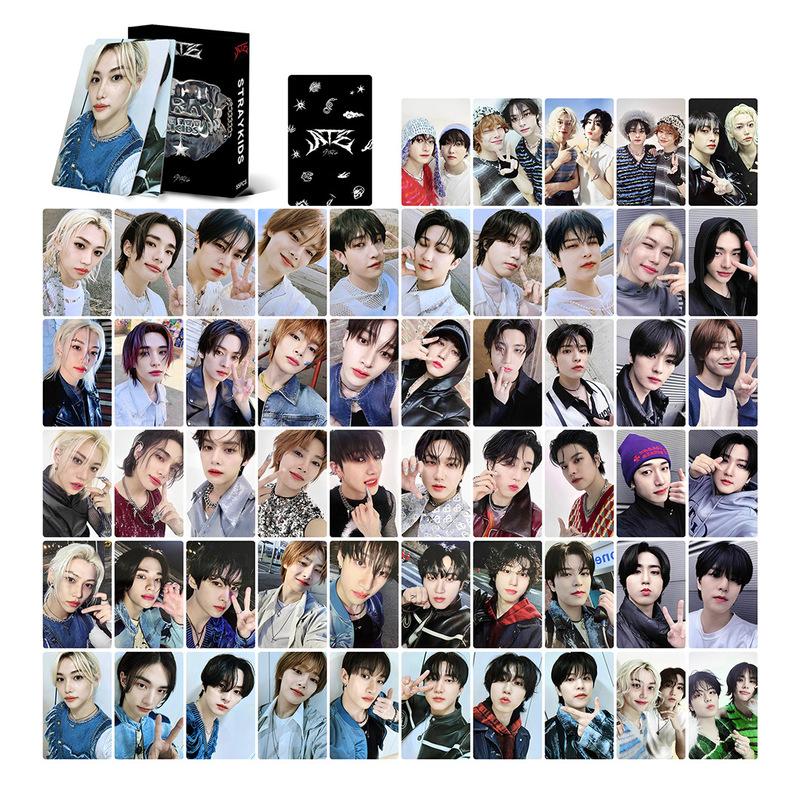 Discover Intime 55Pcs Skzoo Stray Children Extended Enjoy 'Ate' Special Card Personal Cards Collection Selfie Cards Fans Souvenir Collection Gifts