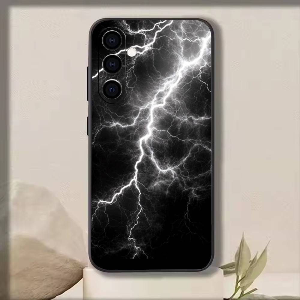 Cool lighting   Phone Case For Samsung Galaxy A73,A72,A71,A70,A53,A52,A51,Soft Silicone Black Cover