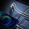 Dual USB 66W 3.1A Fast Car Charger QC3.0 Power Adapter Voltage Monitor Fast Charging For iPhone Xiaomi Samsung Huawei OPPO
