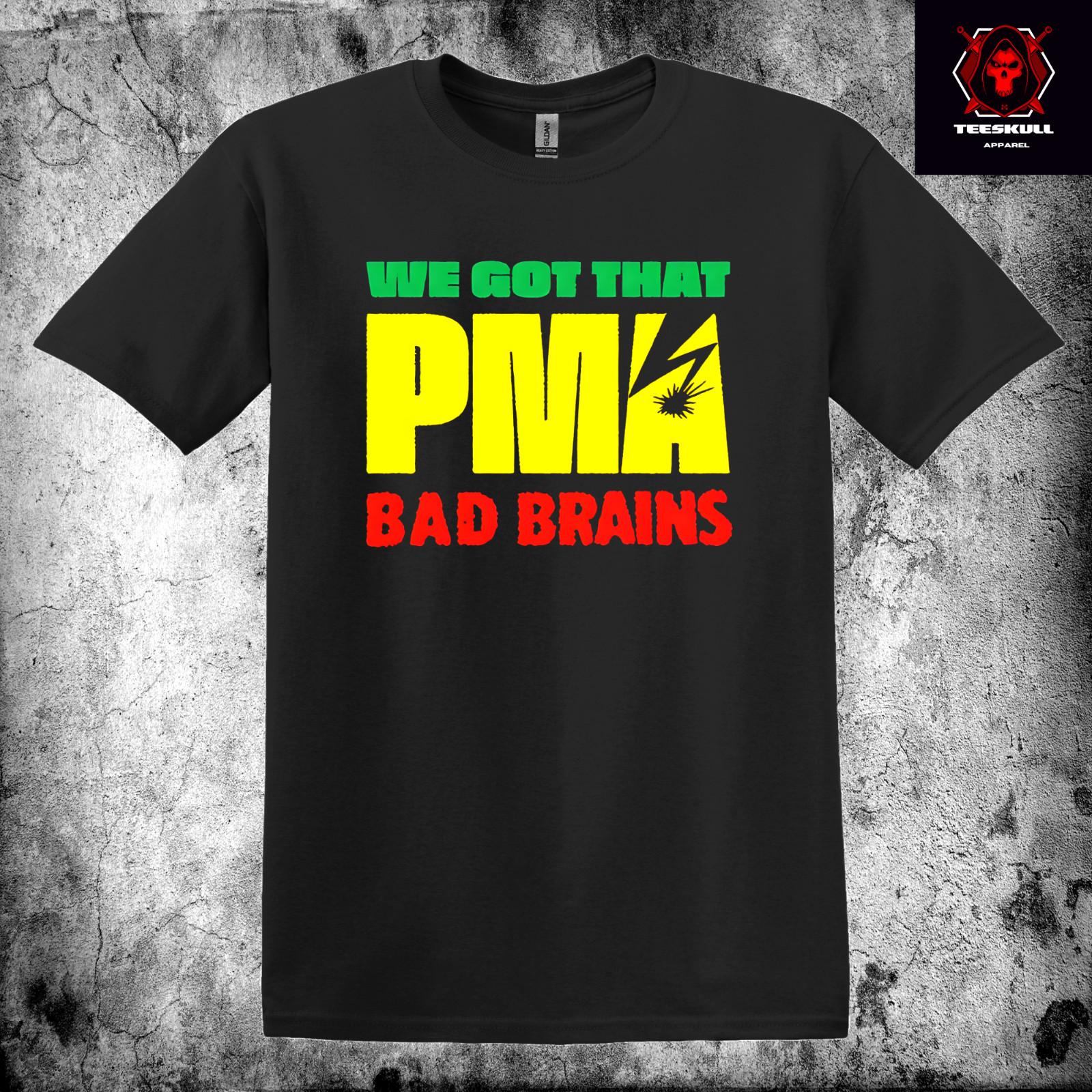 

26 Bad Brains We Got That PMA Rock Band Tee Unisex Cotton T-SHIRT S-3XL Unisex T-Shirt 5XL різнокольоровий