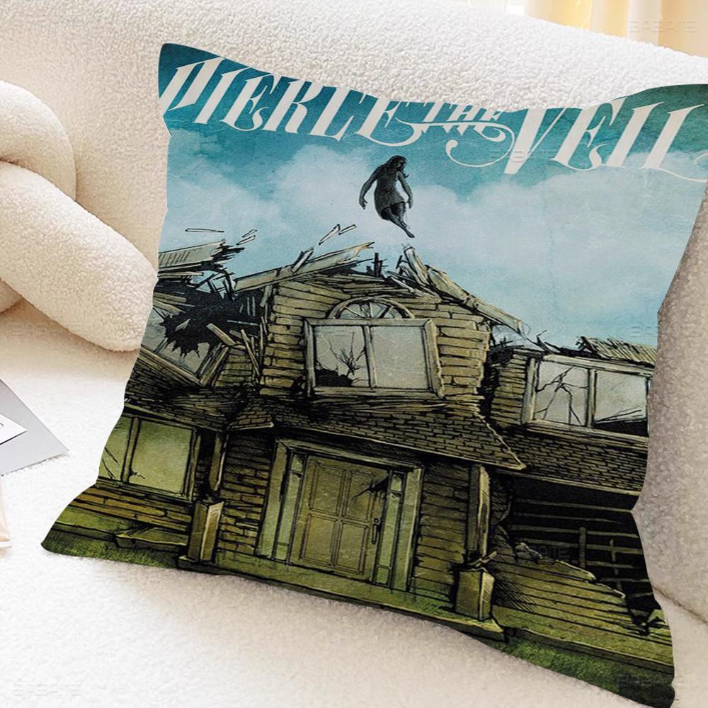 P-pierce The-Veil Band Pillow Anime Pillow Sofa Bed Head Pillow Cover Cushion Cover 45x45 Cm Fashion