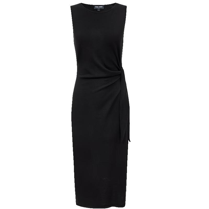 

VEROMODA Women s X-Line Sleeveless Midi Dress with Waist Detail M