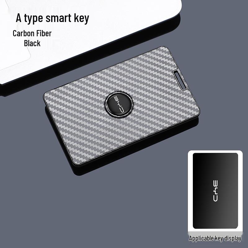 BYD Qin e3 e2 Seal Song Yuan Tang Car Key Carbon Fiber Shell Cover