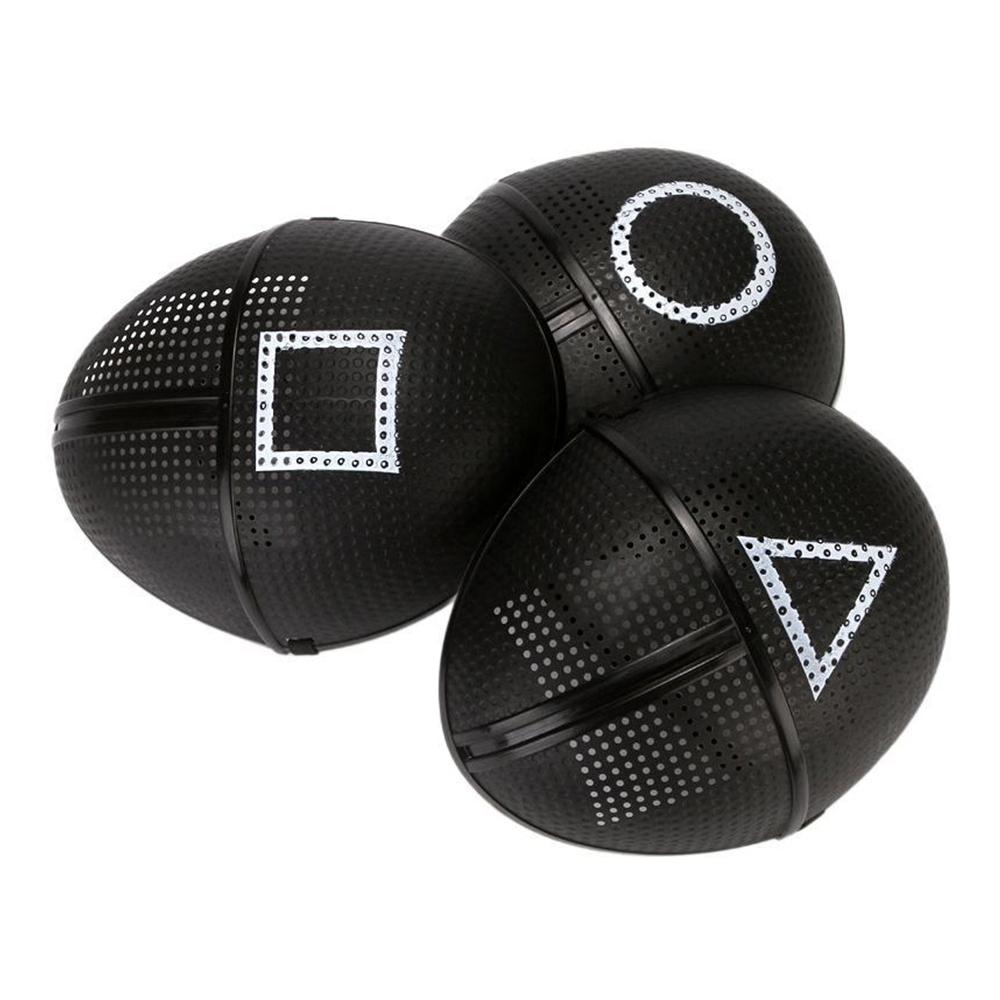 Maska Squid Game Prodyšný design pro cosplay, Halloween a večírky, Jedna velikost