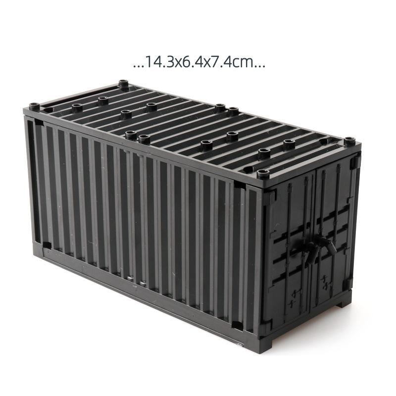 Contenedor de Set de Bloques de Construcción de Ensamblaje DIY MOC Juguetes Educativos de Plástico Playsets para Niños Marcas Compatibles Niños Regalo para Niños Regalos