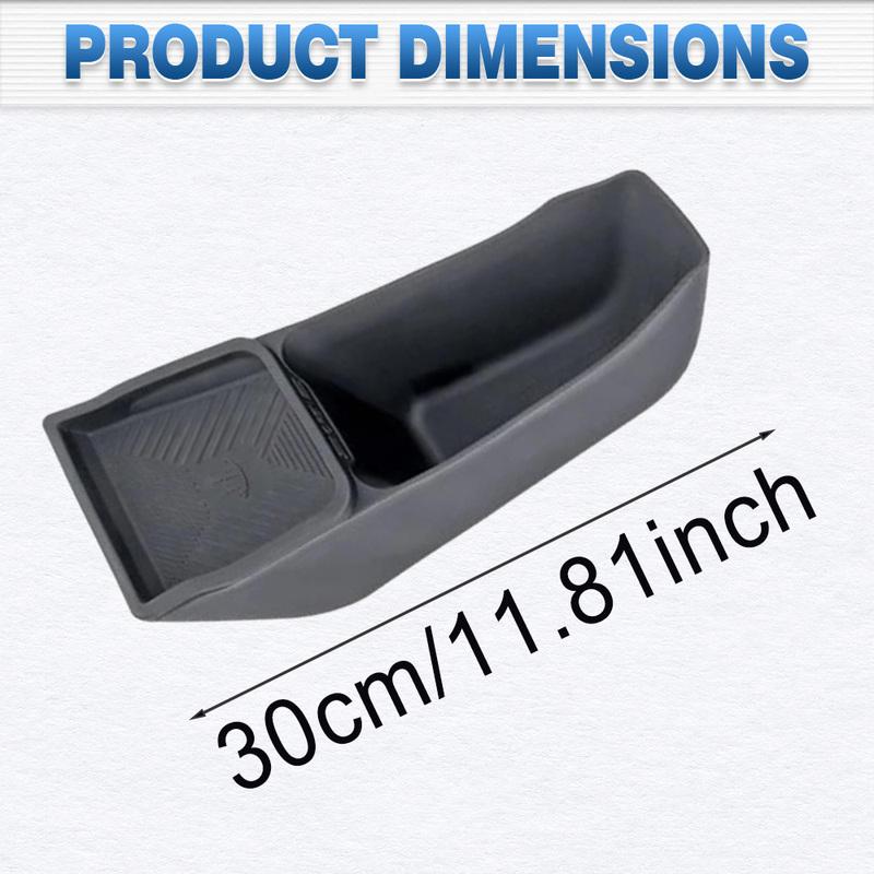 Double-Layer Central Console Storage Box For BYD Seagull 2024 2025 Car Interior Central Armrest Storage Organizer Box