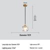 Luxury Crystal Bedside Hanging Lamp: Modern High-End Design for Bedroom or TV Wall