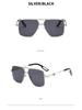 Double Beam Aviator Sunglasses - Sports UV400 Anti-UV Retro Style