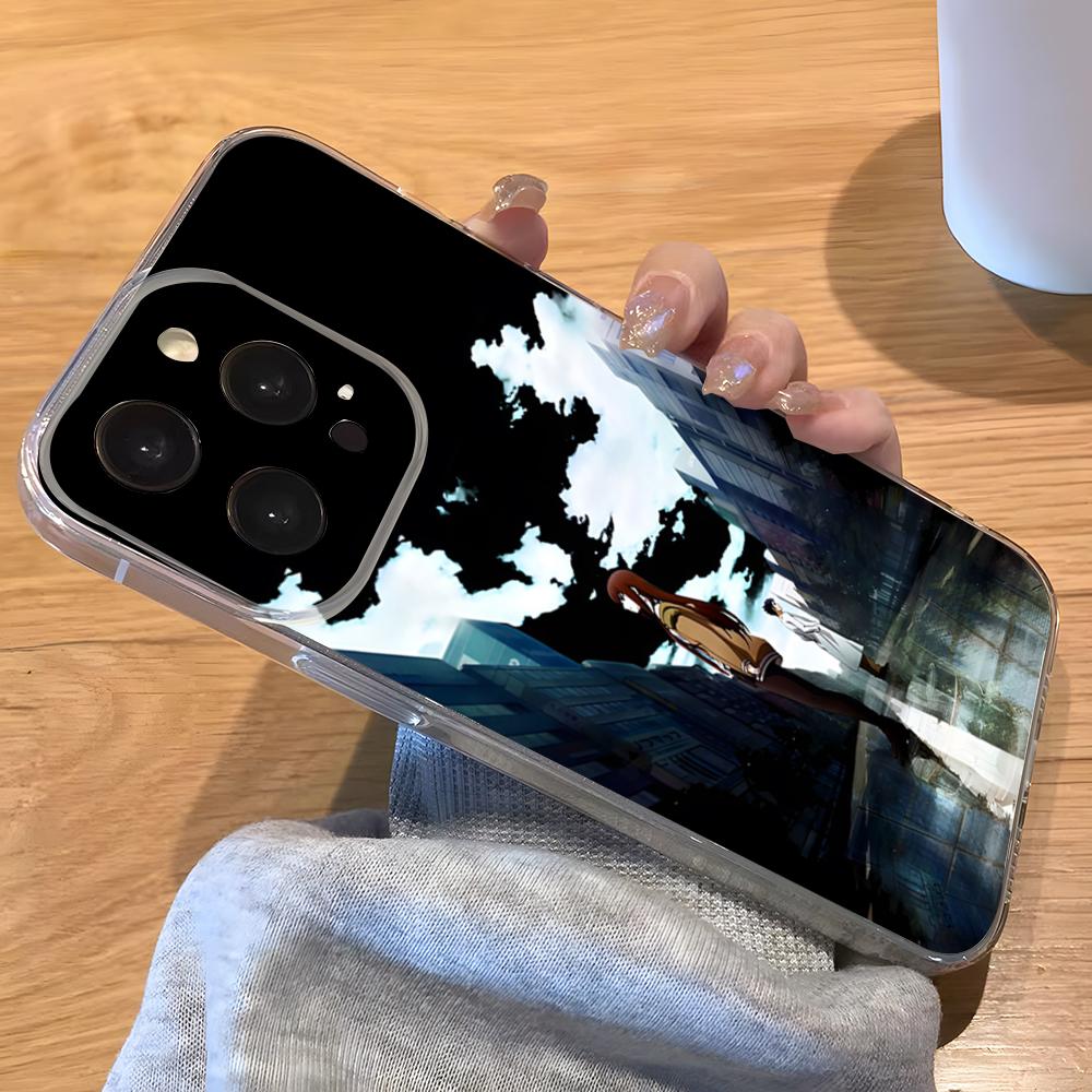 Steins Gate Phone Case For IPhone 17 Pro Max 16 15 14 Pro Max 13 11 Xs Xr 8 7Plus Transparent Cover